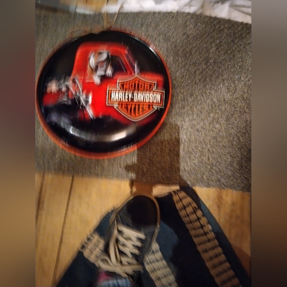 Harley Davidson metal wall sign